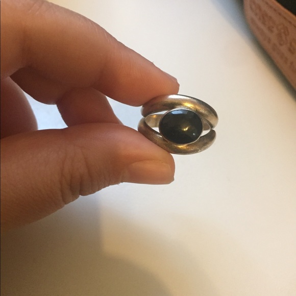 Eye Ring Size 7 Vintage Sterling Silver Evil Eye
